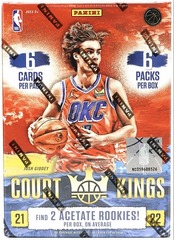 2021-22 Panini Court Kings NBA Basketball INTERNATIONAL BLASTER Box